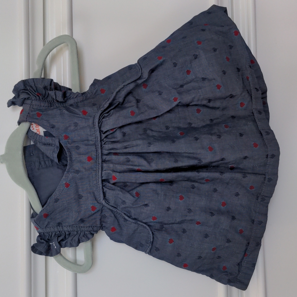 Cat & Jack 0-3 month Valentine's dress